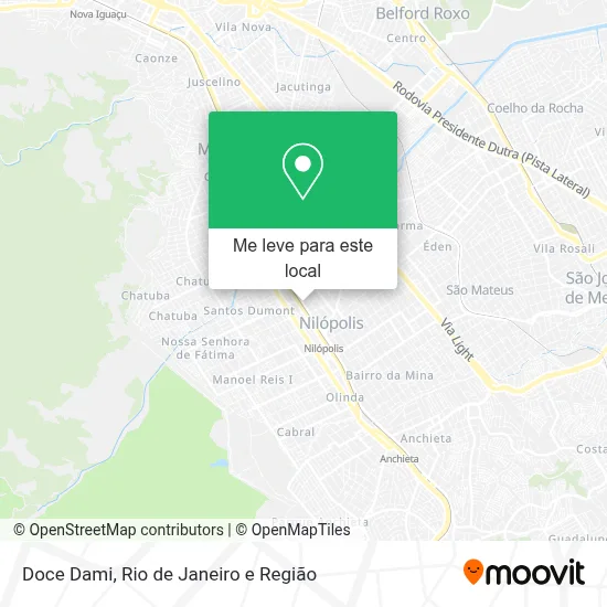 Doce Dami mapa
