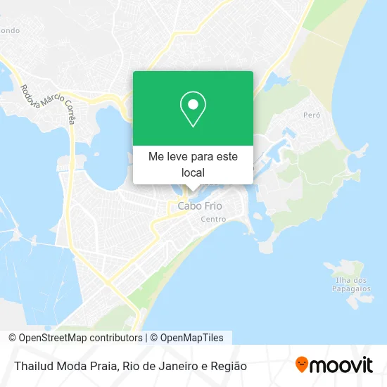 Thailud Moda Praia mapa