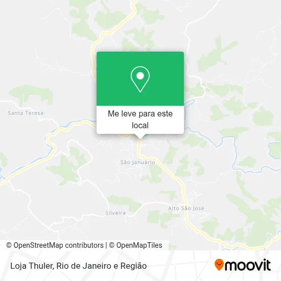 Loja Thuler mapa