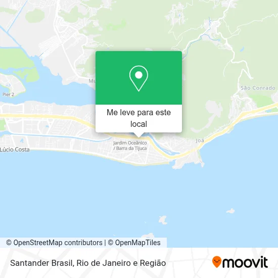 Santander Brasil mapa