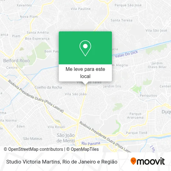 Studio Victoria Martins mapa
