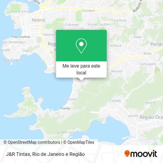 J&R Tintas mapa
