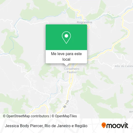 Jessica Body Piercer mapa