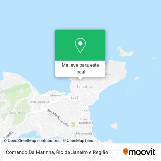 Comando Da Marinha mapa