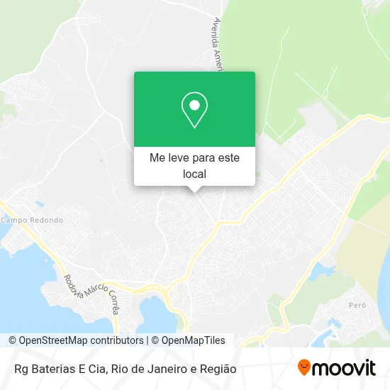 Rg Baterias E Cia mapa
