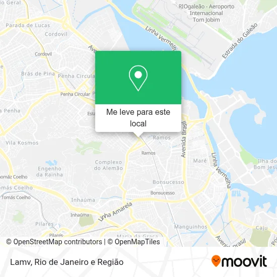 Lamv mapa