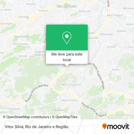 Vitor Silva mapa