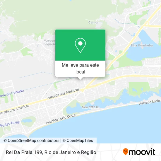 Rei Da Praia 199 mapa