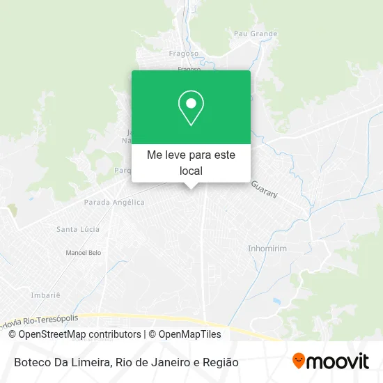 Boteco Da Limeira mapa