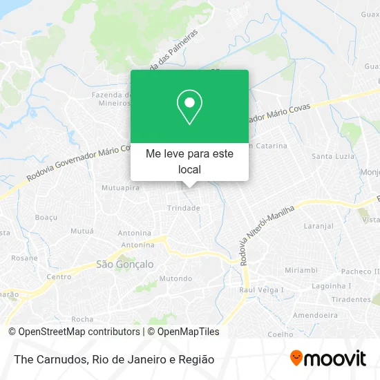 The Carnudos mapa