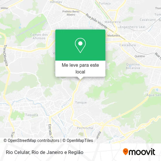 Rio Celular mapa
