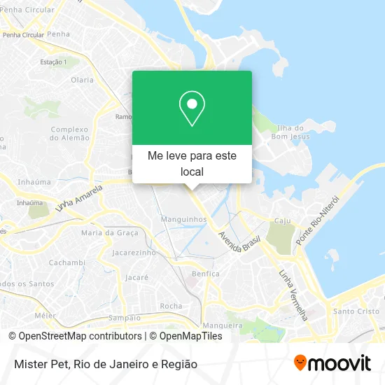 Mister Pet mapa