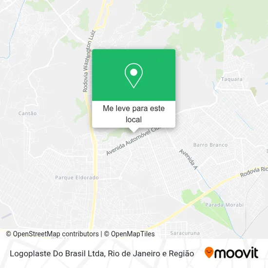 Logoplaste Do Brasil Ltda mapa