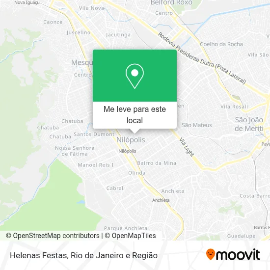 Helenas Festas mapa