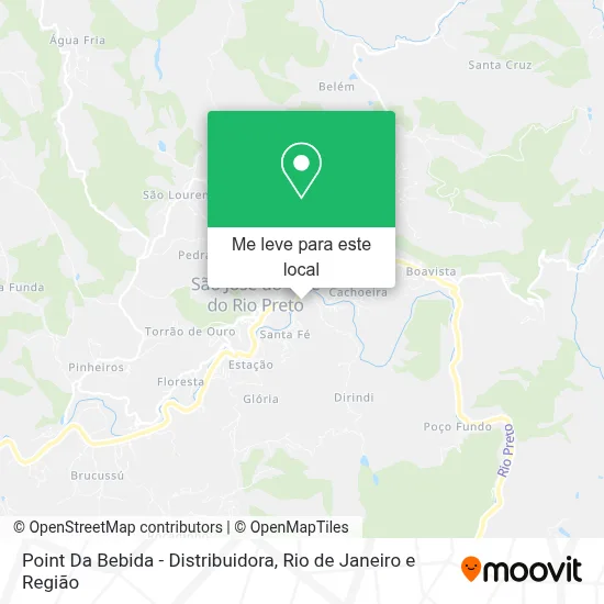 Point Da Bebida - Distribuidora mapa