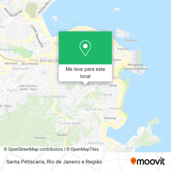 Santa Petiscaria mapa