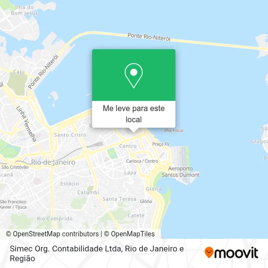 Simec Org. Contabilidade Ltda mapa