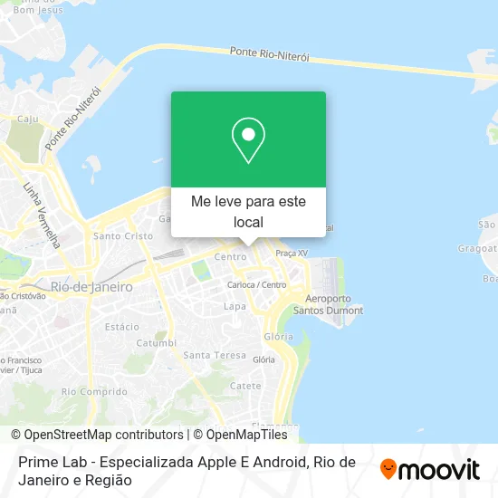 Prime Lab - Especializada Apple E Android mapa