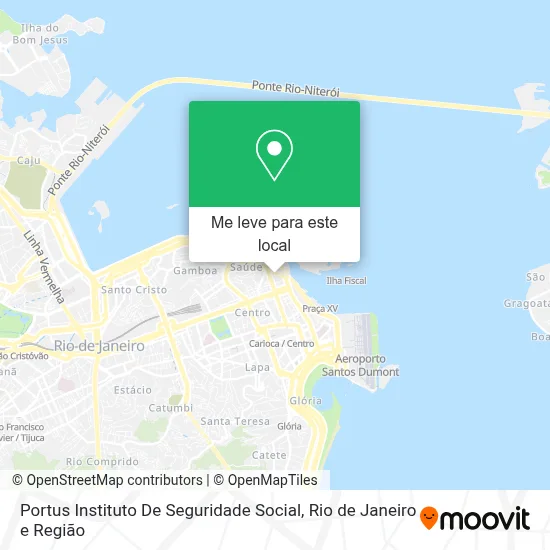Portus Instituto De Seguridade Social mapa