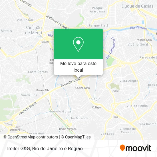 Treiler G&G mapa