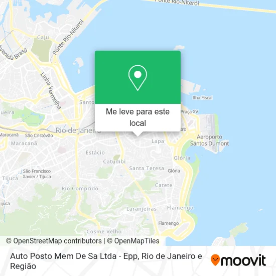 Auto Posto Mem De Sa Ltda - Epp mapa