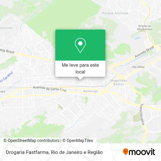Drogaria Fastfarma mapa