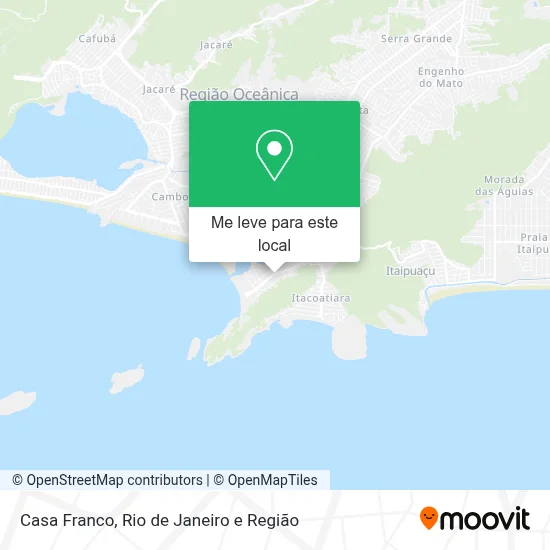 Casa Franco mapa