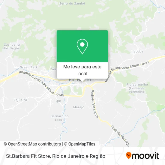 St.Barbara Fit Store mapa