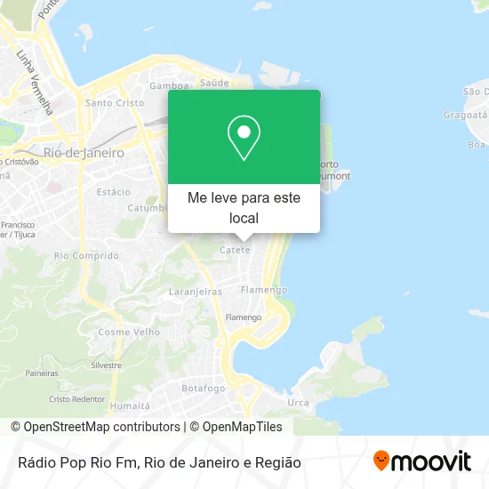 Rádio Pop Rio Fm mapa