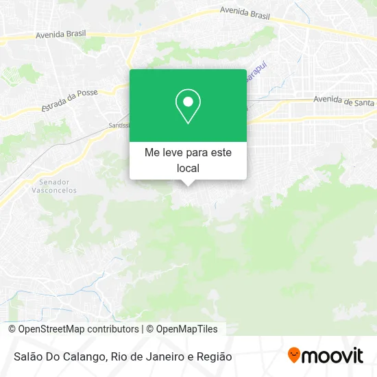 Salão Do Calango mapa