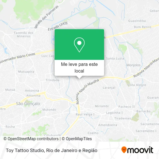 Toy Tattoo Studio mapa