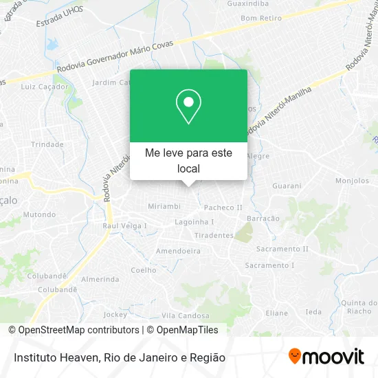 Instituto Heaven mapa