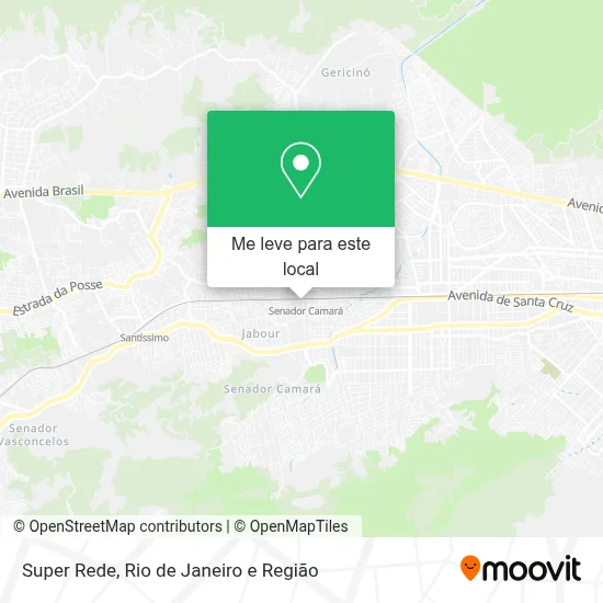 Super Rede mapa