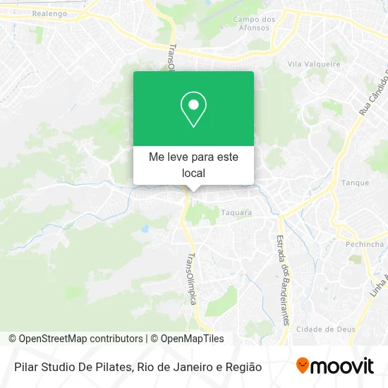 Pilar Studio De Pilates mapa