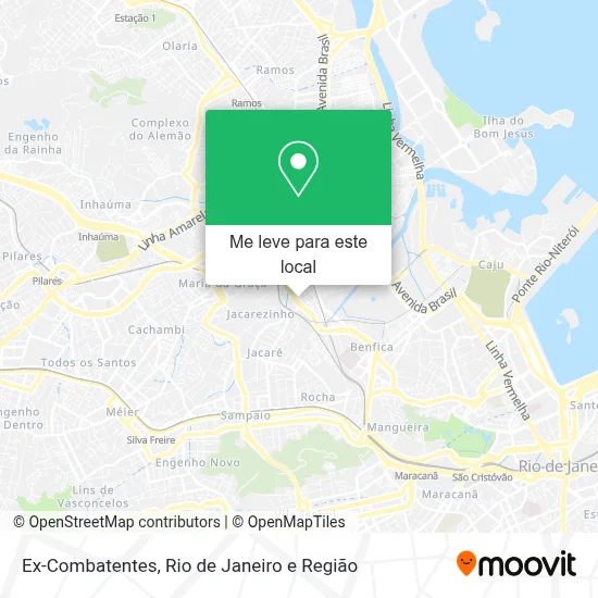 Ex-Combatentes mapa
