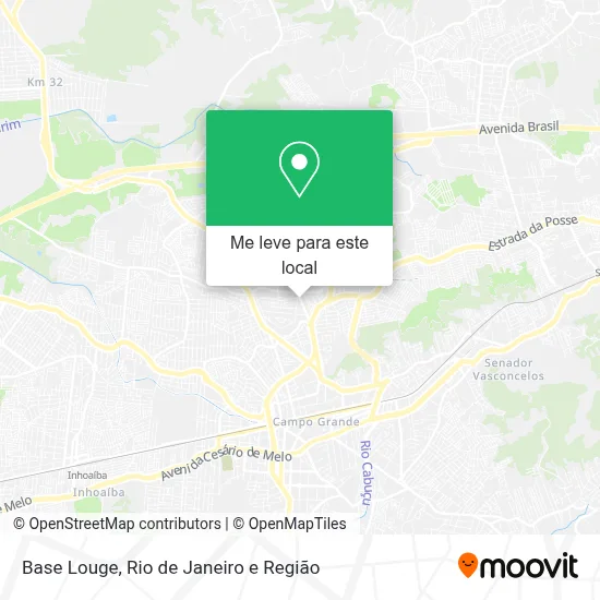 Base Louge mapa