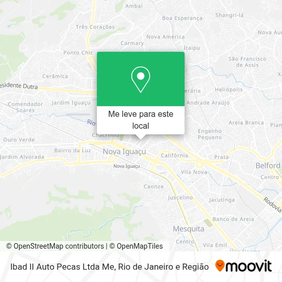Ibad II Auto Pecas Ltda Me mapa