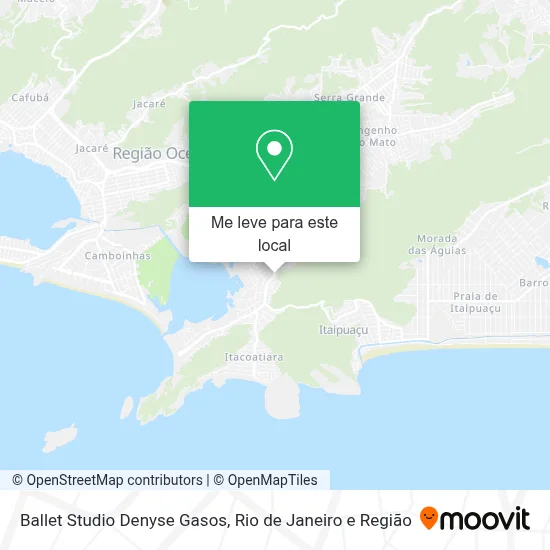 Ballet Studio Denyse Gasos mapa