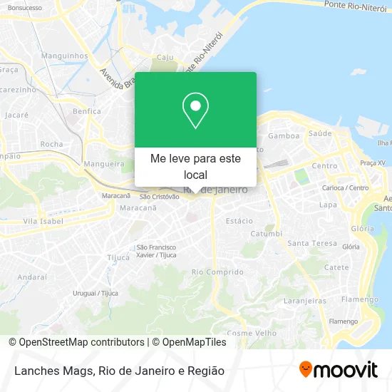 Lanches Mags mapa