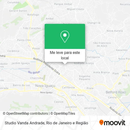Studio Vanda Andrade mapa
