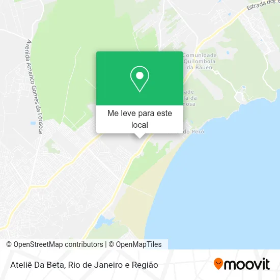 Ateliê Da Beta mapa