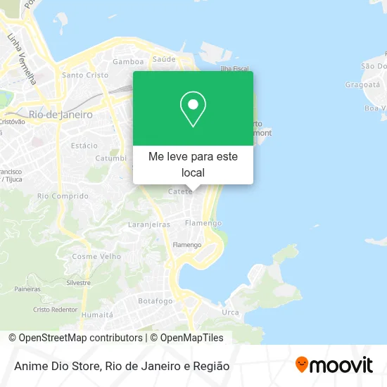 Anime Dio Store mapa