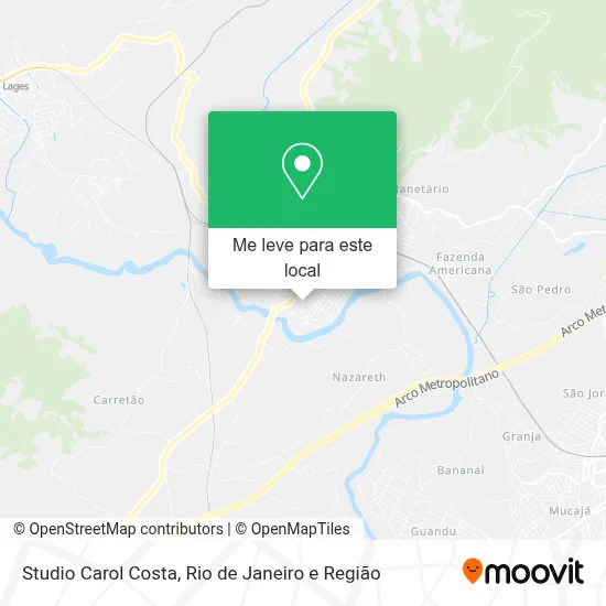 Studio Carol Costa mapa