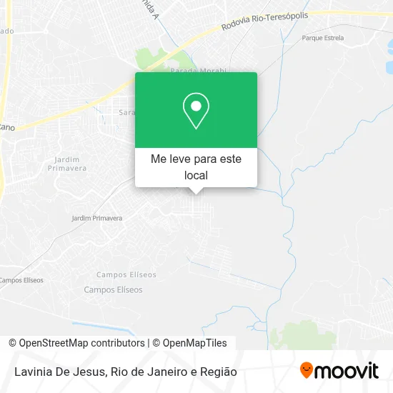 Lavinia De Jesus mapa