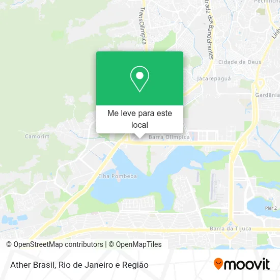Ather Brasil mapa