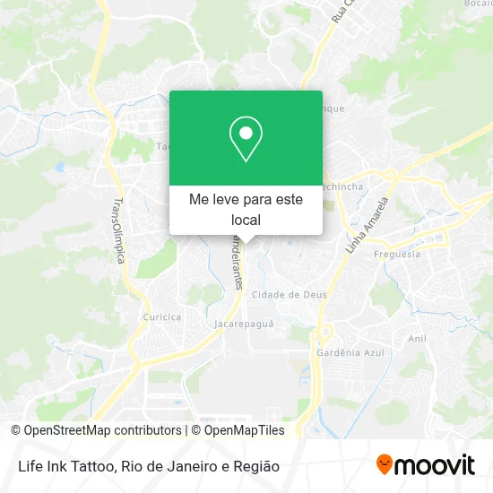 Life Ink Tattoo mapa