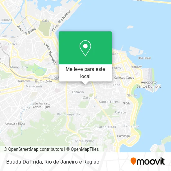 Batida Da Frida mapa