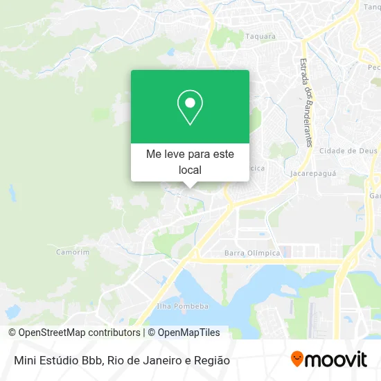 Mini Estúdio Bbb mapa
