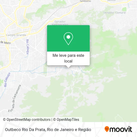 Outbeco Rio Da Prata mapa