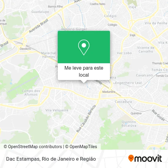 Dac Estampas mapa